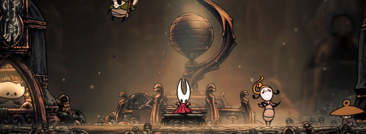 10 lat temu twórca opublikował materiały ze swojej gry i wielu go wyśmiało. Jeszcze nie wiedzieli, że będzie to jeden z growych fenomenów, źródło grafiki: Team Cherry.