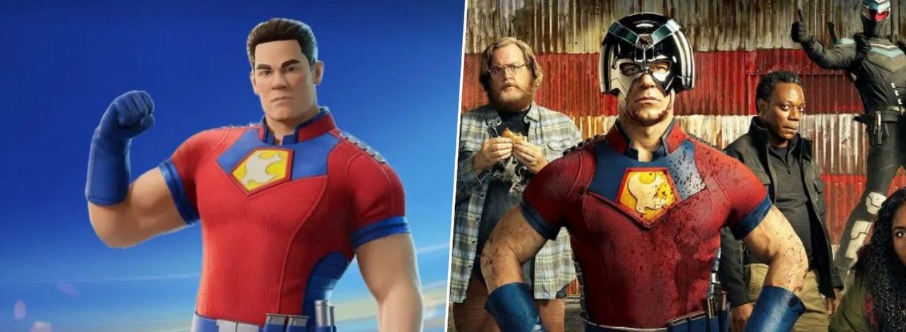 Taniec Peacemakera zniknął z Fortnite'a, bo w końcu odkryto jego kontrowersyjne, ukryte znaczenie, źródło grafiki: Epic Games / HBO Max.