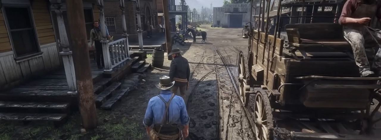 Rockstar niesamowicie przyłożył się do detali w RDR2, a wielu nawet ich nie zauważa. Gracze wciąż odkrywają pewne szczegóły, źródło grafiki: GameBest, YouTube.