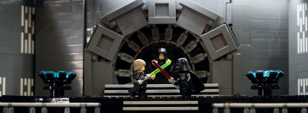 Taka Gwiazda Śmierci z LEGO nigdy nie trafiłaby do oficjalnego zestawu. Do jest stworzenia potrzebnych było 183 tysięcy klocków, źródło grafiki: LEGO Star Wars The Exhibition.