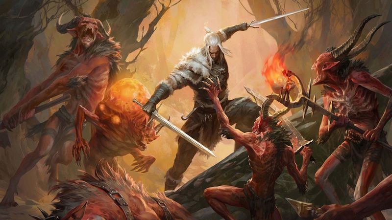 „Geralt, gdyby brał sterydy”. Gracze szydzą z crossoveru Wiedźmina 3 i Diablo 4, dostrzegając dwa poważne problemy