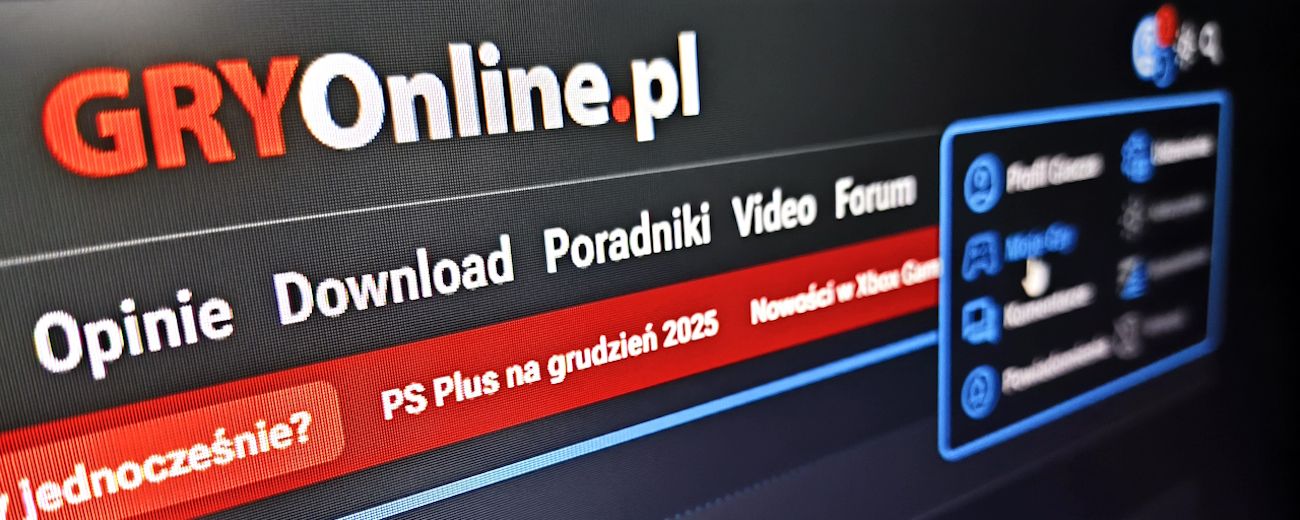 GRYOnline.pl 2025 AD - kolekcja gier, powiadomienia i szereg poprawek