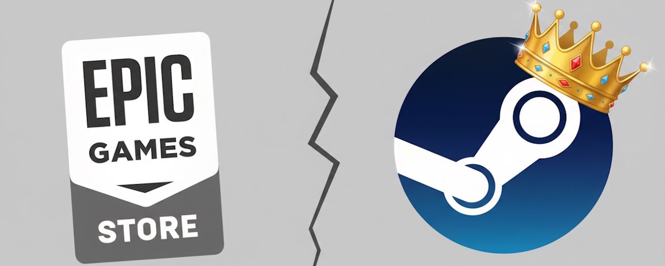 Darmowe gry w Epic Games Store to prezent dla Steama, ale Epic też czerpie z tego wielkie korzyści: „trudno o lepszy wynik”