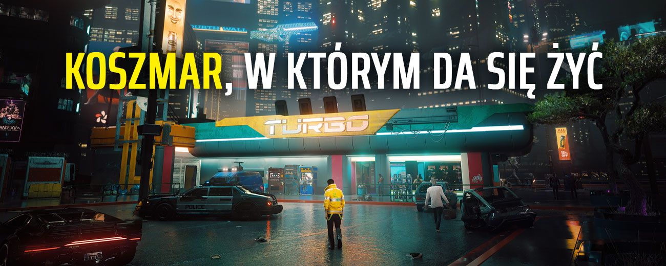 Cyberpunk 2077 buduje wiarygodność Night City nie skalą, lecz detalami codzienności, od kanałów burzowych po małe knajpy