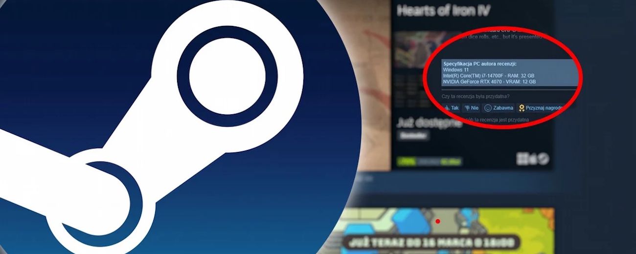 Klient Steam właśnie się zmienił. Valve wprowadziło wiele poprawek i zmian, a na jedną z nich czekaliśmy z wypiekami na twarzy