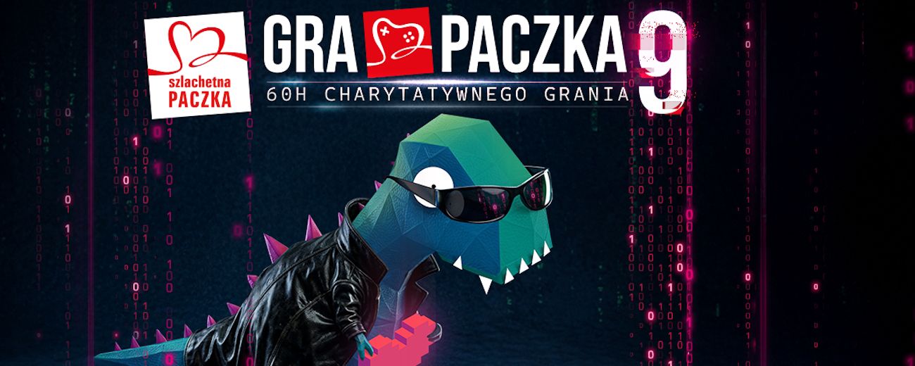Trwa dziewiąta edycja akcji charytatywnej Gra Paczka. Dziś startują streamy pod hasłem „Granie na pomaganie”