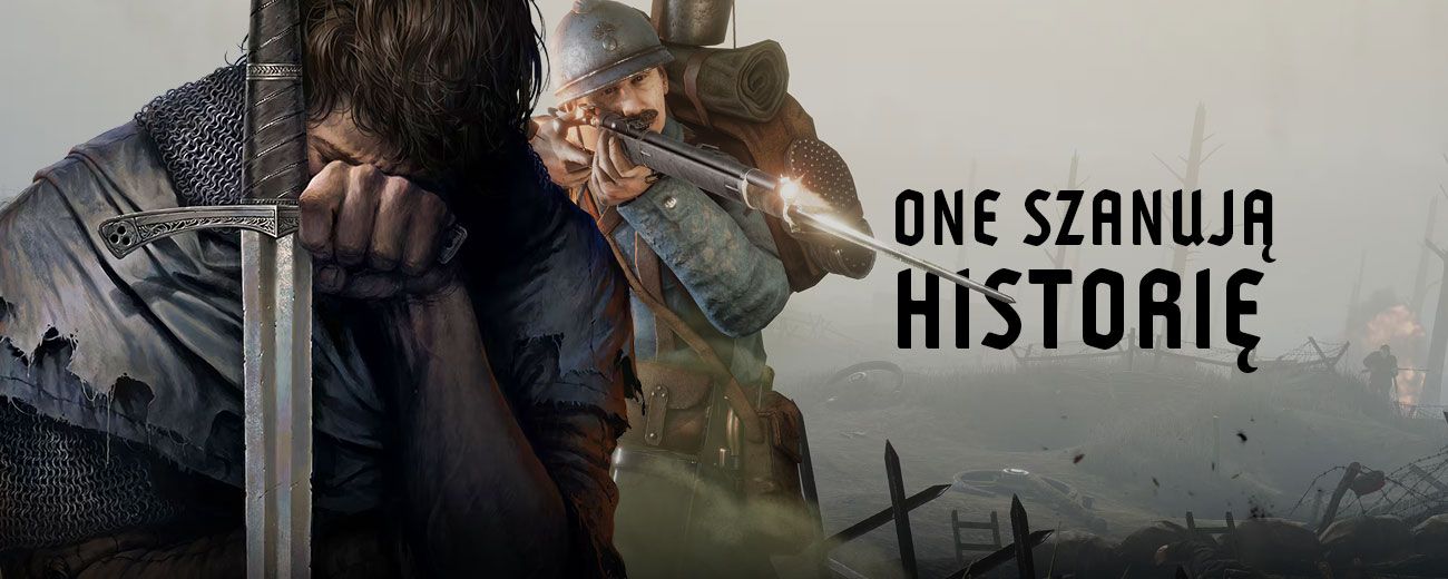 Od wielkich konfliktów po drobne detale życia codziennego: oto gry, które traktują historię poważnie