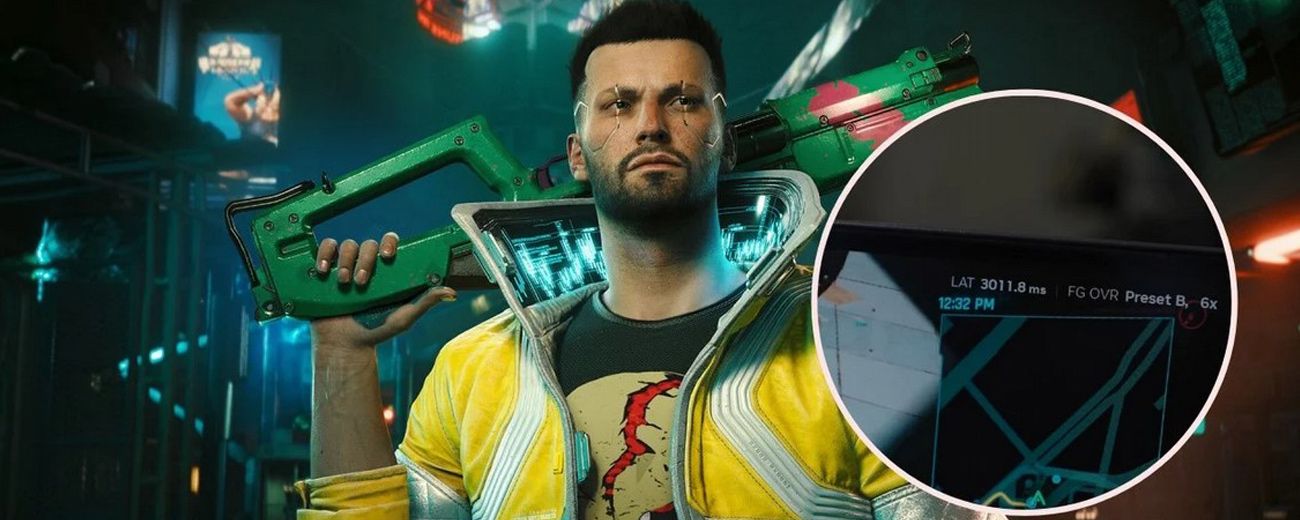 Nawet 3000 ms opóźnienia w Cyberpunku 2077. Gracz przeprowadził ekstremalny test generowania klatek