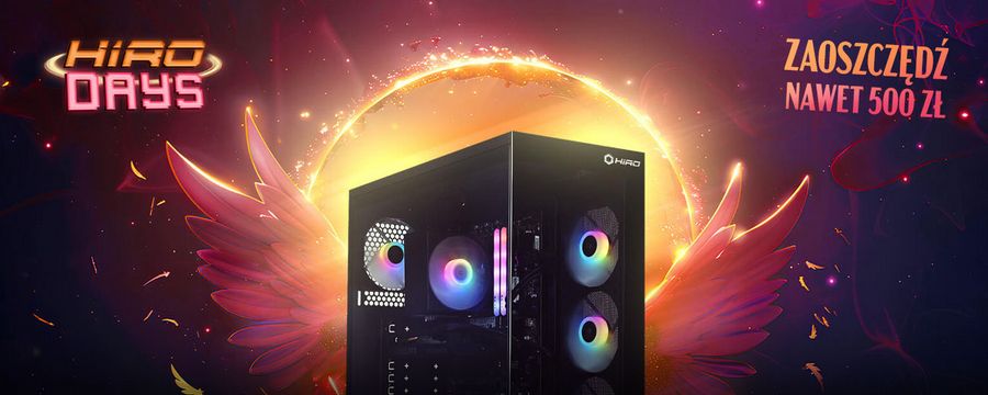 Zestaw gamingowy jako prezent na komunię? Dzięki promocji HIRO DAYS zaoszczędzisz nawet 500 zł