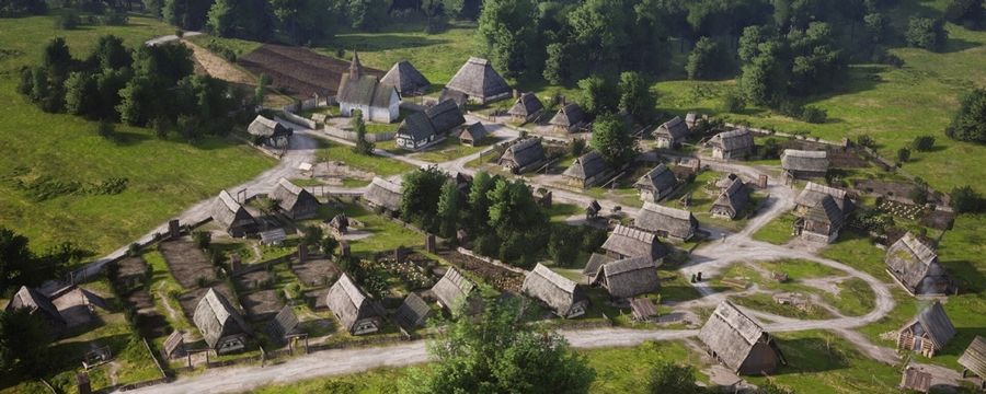 Wielkie sprzątanie w Manor Lords. Twórcy usunęli masę błędów i wprowadzili wiele ulepszeń, w tym w ekonomii i AI mieszkańców