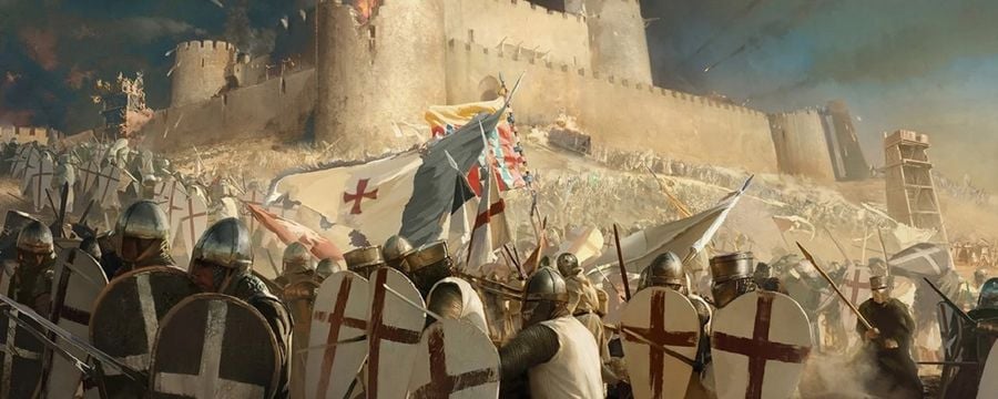 Wybitna średniowieczna strategia rusza z wiosenną ofensywą. Nowy dodatek i patch 2.7 do Twierdzy: Krzyżowiec już są, a ceny na Steam lecą w dół