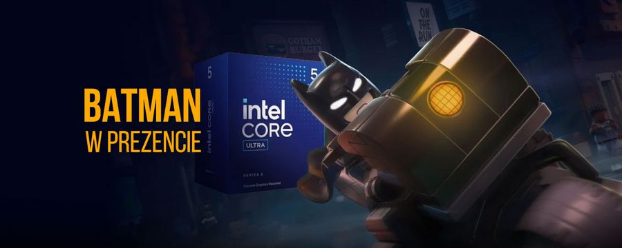 LEGO Batman: Legacy of the Dark Knight za darmo przy zakupie produktu Intela!
