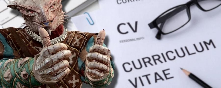 Gracz przypadkowo zamienił kartę postaci Dungeons and Dragons ze swoim podaniem o pracę. Pracodawca szuka go teraz na Reddicie