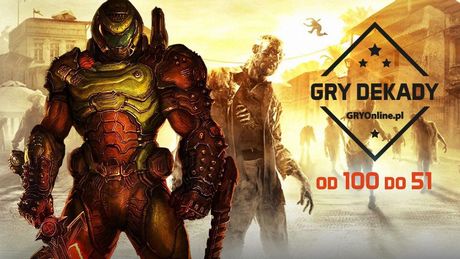 Najlepsze gry dekady - ranking redakcji GRYOnline.pl. Część 1. (100-51)