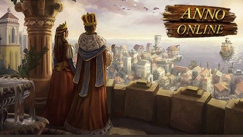 Graliśmy w Anno Online - średniowieczna osada w oknie przeglądarki