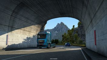 This Element in ETS2 Never Looked So Good; Tunnels in West Balkans [Update: Long Gameplay]