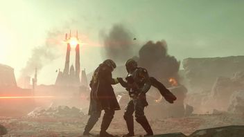 Helldivers 2 Devs Appeal for Players to Stop Simping for Eagle 1 Pilot. 'She's Married to Democracy, and Liberty Is Her Boyfriend'