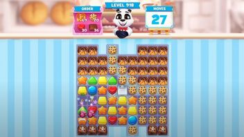 Answer to orange or purple similar to sweet potato in Cookie Jam
