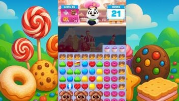 Answer to „Coffee mixed with chocolate?” in Cookie Jam. It's a difficult question