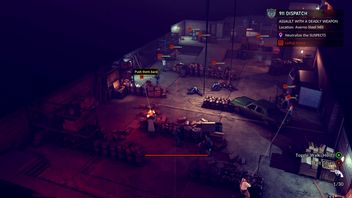 How to hide a weapon in The Precinct. Holstering a gun is tricky