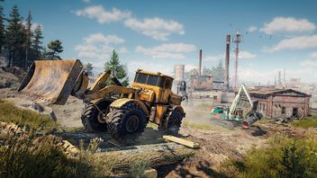 Realistic building game received small roadmap. RoadCraft is set to get its first free content updated after release