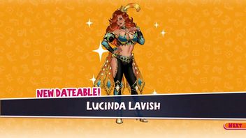 Wondering how to find Lucinda Lavish in Date Everything? It’s not an easy task