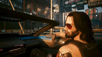 Thanks to the mod, V now reacts more vividly to Night City and Johnny Silverhand in Cyberpunk 2077