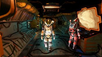 You can finally walk around your ship in the new NMS update. The Voyagers brings fully customized Corvette-class starship