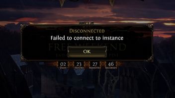 Failed to connect to instance in PoE2? Players can’t join the game due to server issues