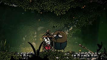 The Silksong naked mod that doesn’t exist, though for a moment, everyone thought it did. Hornet does lose her dress, but it’s just part of the game