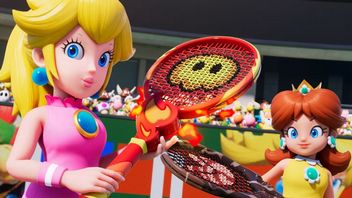 Mario Tennis Fever looks like a super weird, chaotic party game and I'm so here for it