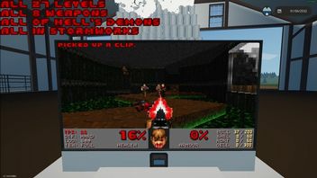 They said you can run Doom on anything, and now you can play it on HOTAS in Stormworks