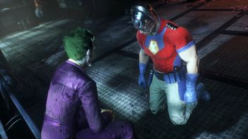 You can play as Peacemaker in Batman Arkham Knight, and he fits in perfectly
