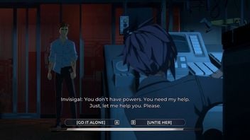 Should you untie Invisigal or not in Dispatch Episode 8. We have found the answer