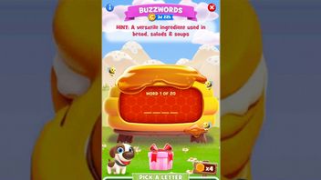 Answer to “A versatile ingredient used in bread, salads and soups” in Cookie Jam