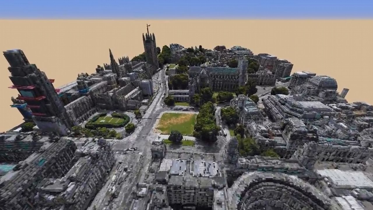 How to Render Your Minecraft Worlds Google Earth-style with Mapcrafter