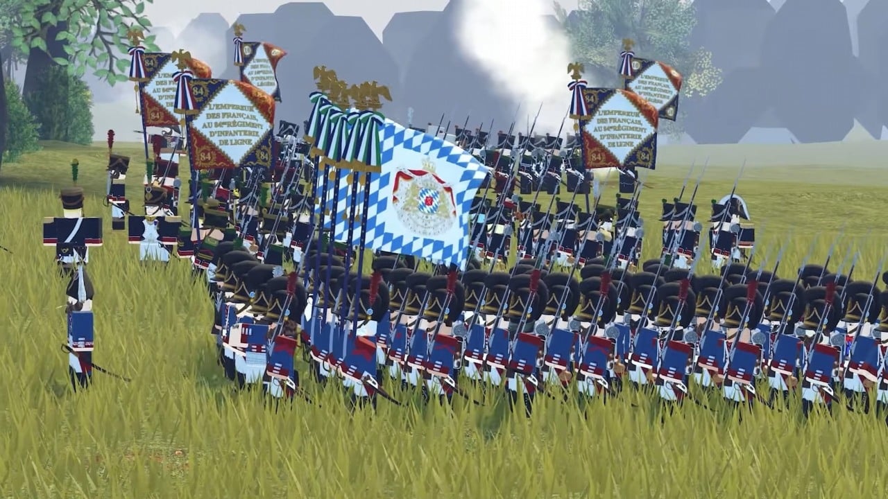 Roblox Fan Made Recreation Of Battle Of Waterloo Gamepressure Com - empire francais roblox