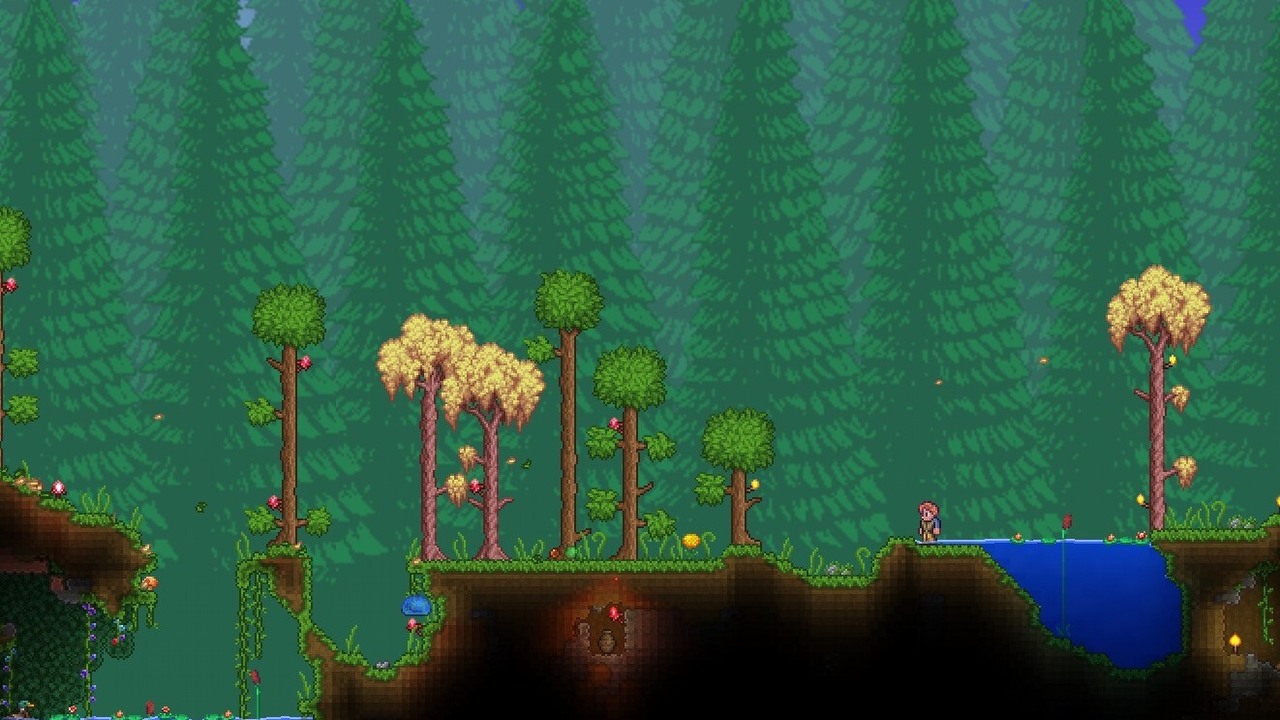 Terraria has added Steam Workshop support for easier modding