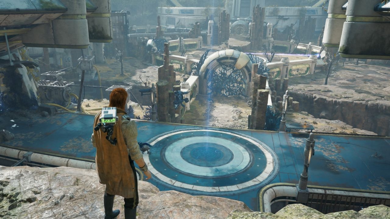 How to get through the Forest Array on Koboh in Jedi Survivor