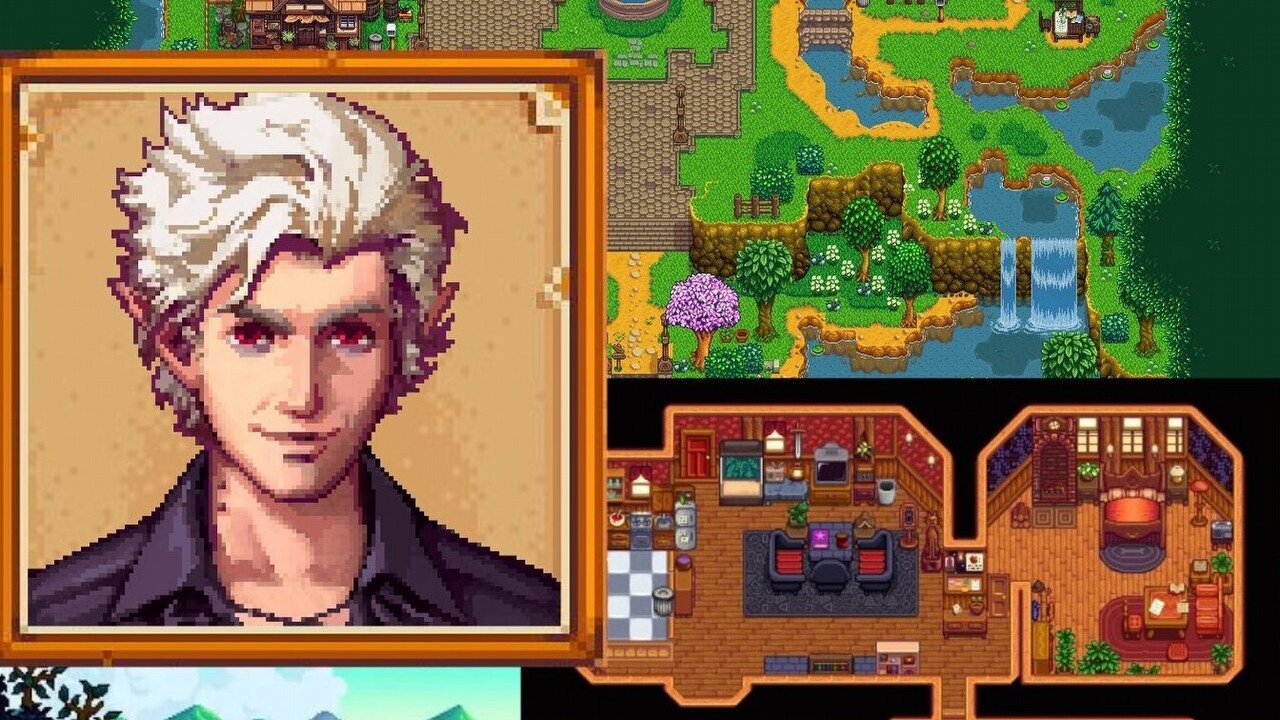 How About Stardew Valley With Baldur's Gate 3 Characters and Brand New Map? Here's Crazy Fan Project