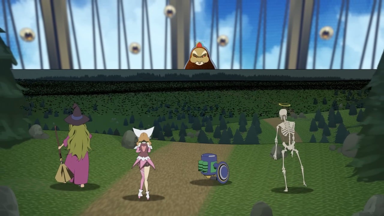 How to defeat 0 enemies in the coop in Vampire Survivors. Gaze of Gaea achievement unlocked, image source: Vampire Survivors, Developer: poncle.