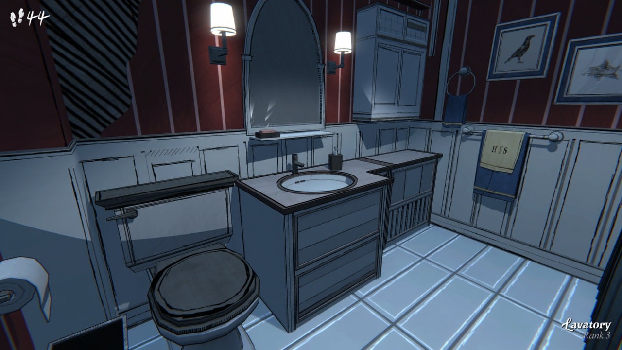 How to make the most of the Lavatory in Blue Prince. You just need one effect to make it useful, image source: Blue Prince; Developer: Dogubomb.