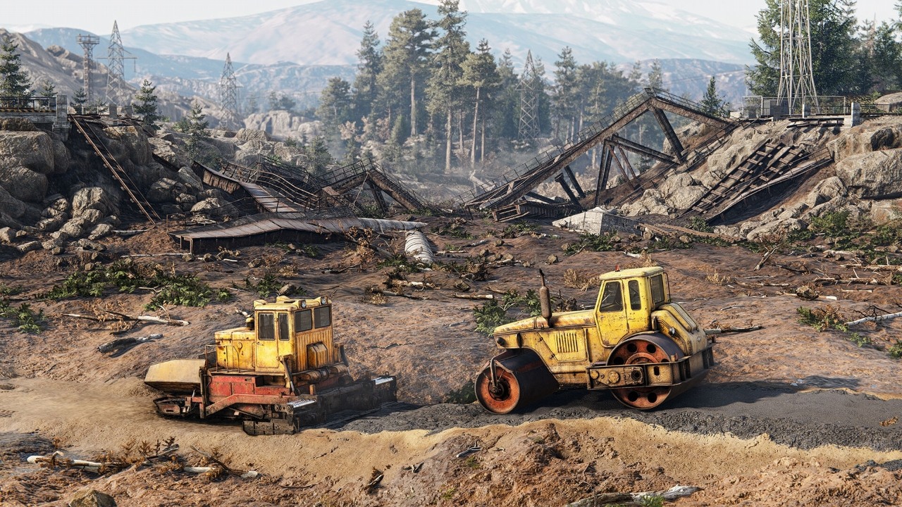 How to hide KSIVA in RoadCraft. You don’t have to see this annoying code, image source: RoadCraft, developer: Saber Interactive.