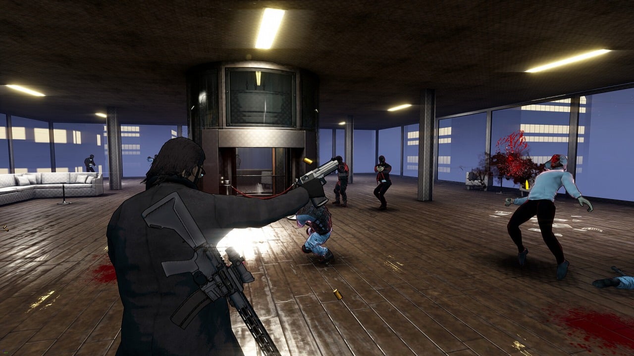 The ultimate John Wick simulator is here, and it’s just under 9 dollars on Steam, image source: Suit For Hire; Developer: Godmode Interactive.