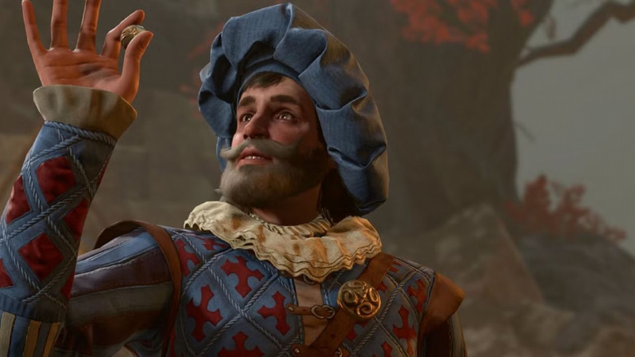 In Baldur's Gate 3, Volo can earn his place in the party. Not only your character can get his help, image source: Larian Studos.