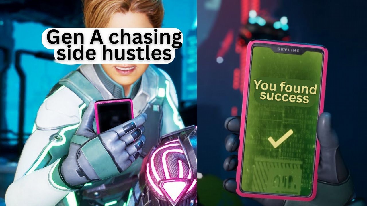Generation A earns millions with side hustles, calling into question the value of college degrees, image source: Split Fiction, Developer: Hazelight Studios.