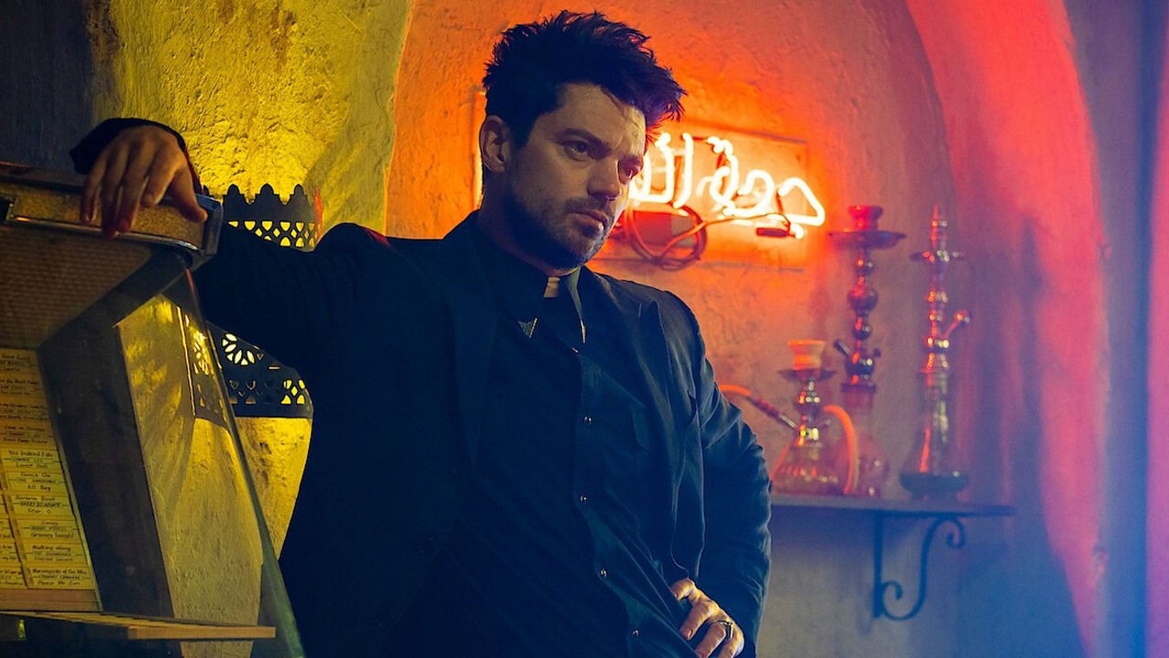 In a few days, Netflix will remove one of the most shocking TV series in recent memory, which has an 87% rating on Rotten Tomatoes, image source: Preacher, Sam Catlin, AMC, 2016.