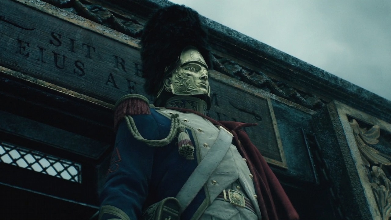 Dark, first-person soulslike game set in the Napoleonic era. Valor Mortis is a new game from the creators of Ghostrunner, image source: One More Level,.