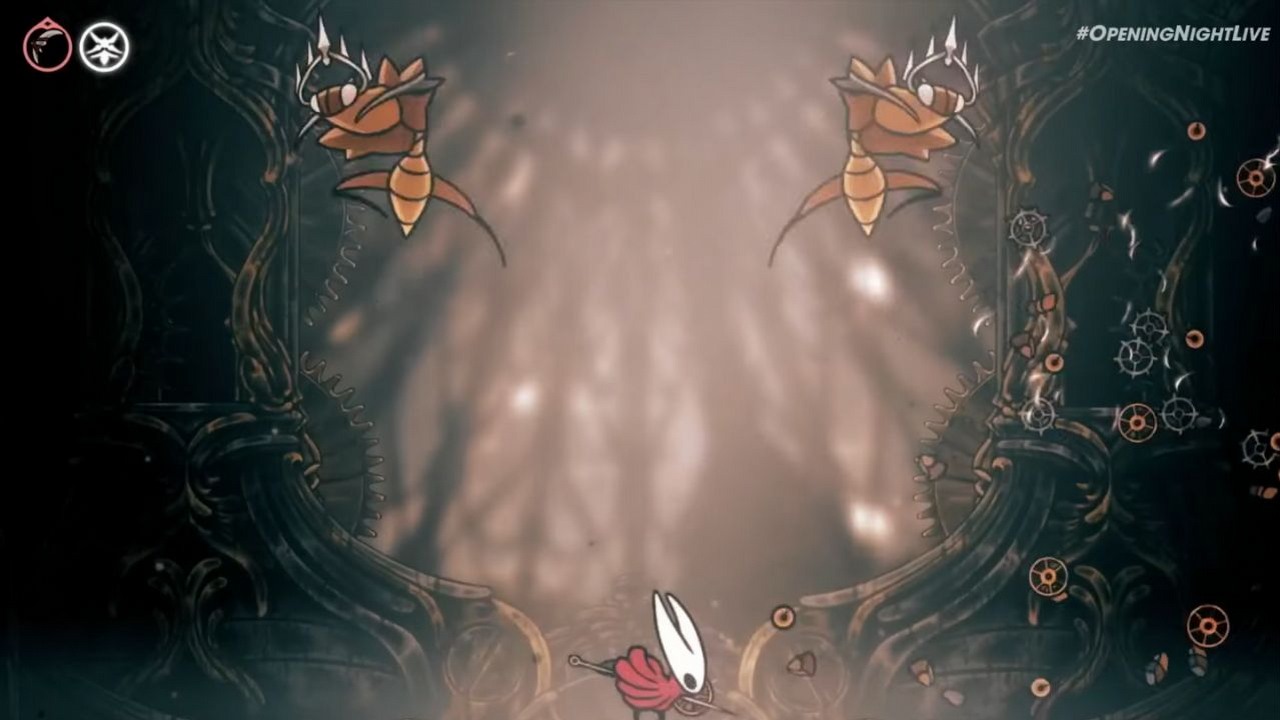 „Silksong is real” Hollow Knight: Silksong confirmed for 2025 by Geoff Keighley at Opening Night Live, image source: Hollow Knight: Silksong, Developer: Team Cherry.