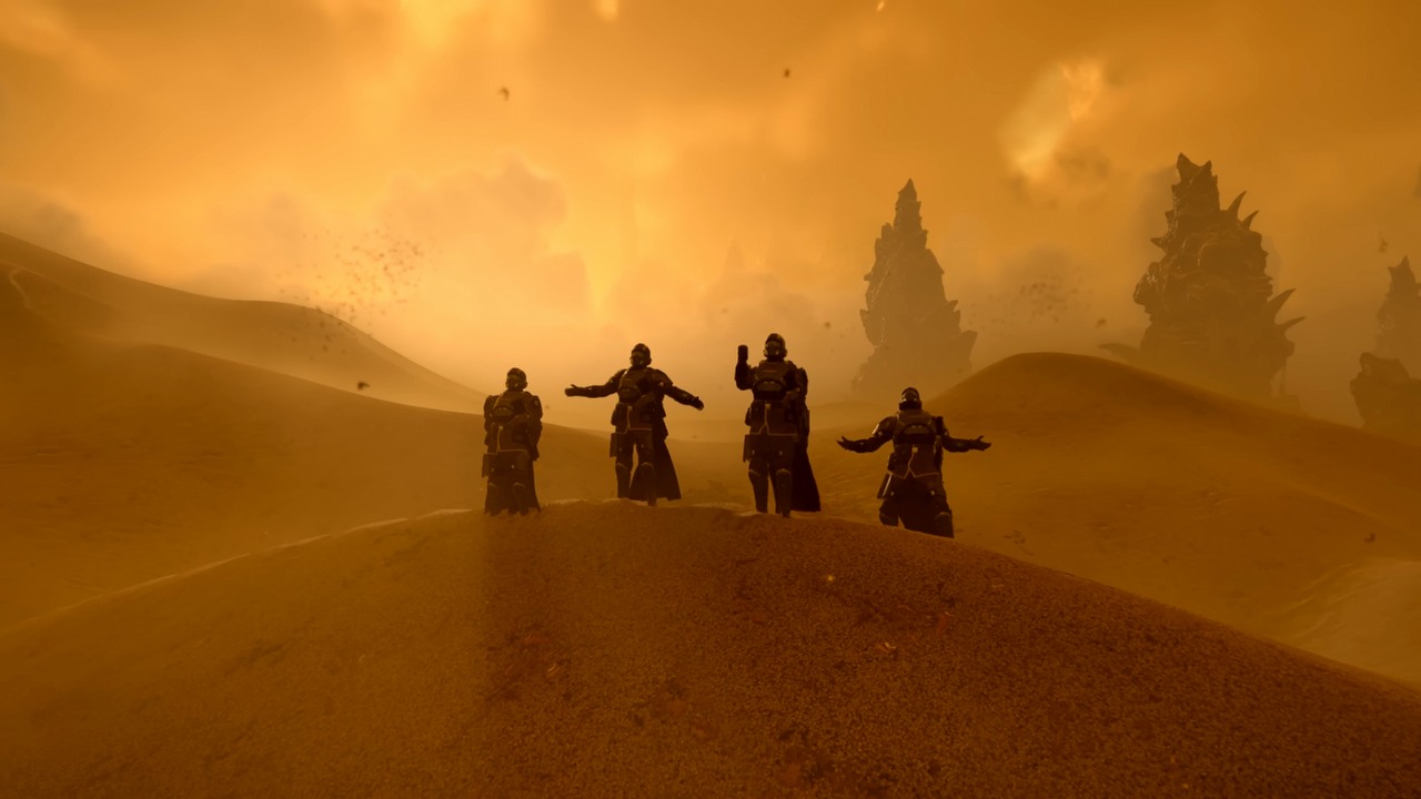 What to do with Purple Skull reward in Helldivers 2. This token will let you get Dust Devils warbond for free, image source: Helldivers 2, Developer: Arrowhead Game Studios.